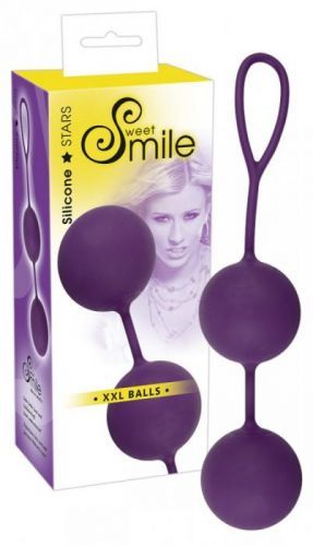 SWEET SMILE XXL Balls - XXL venušine guličky (fialové)