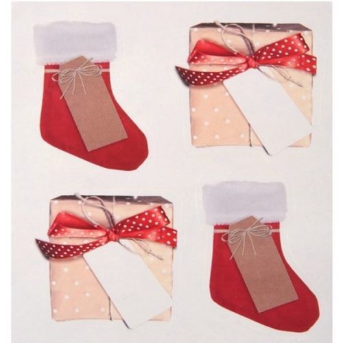 JMENOVKY na vánoční dárky samolepící