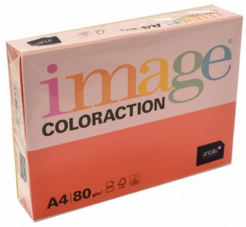 Antalis Kancelářský papír Image Coloraction A4 - 80g/m2, jahodová - 500 archů