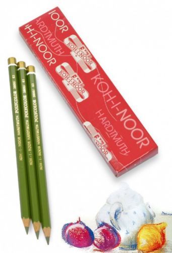 Koh-i-noor Tužka umělecká Polycolor - zeleň olivová světlá 3800063001KS