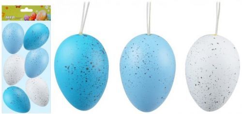 Vajíčka plast 6cm/6ks