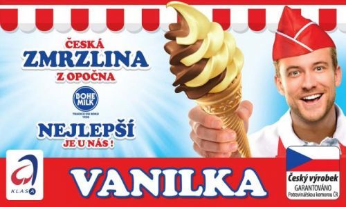 Bohemilk Směs na vanilkovou zmrzlinu z Opočna Mixar Extra Vanilka 2 kg