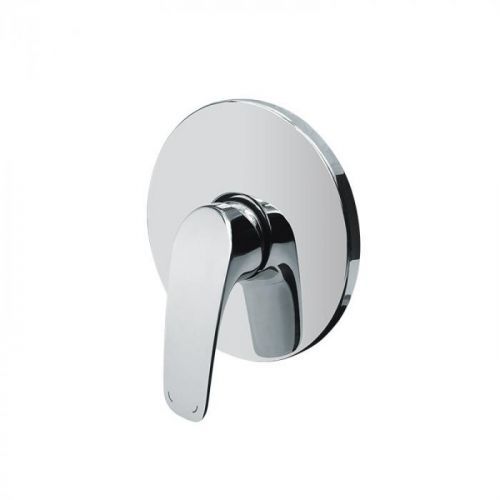 MEREO Sprchová baterie podomítková bez přepínače, Mbox, kulatý kryt, Eve, chrom CBV60105A