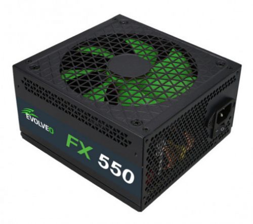 EVOLVEO FX 550 , zdroj 550W ATX, 14cm, tichý, 80+, bulk, czefx550