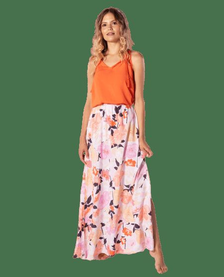 Rip Curl dámské šaty Island Long Dress S růžová