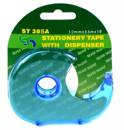 Ostatní Lepící páska - šíře 12 mm, návin 33 m s odvíječem ST 385A