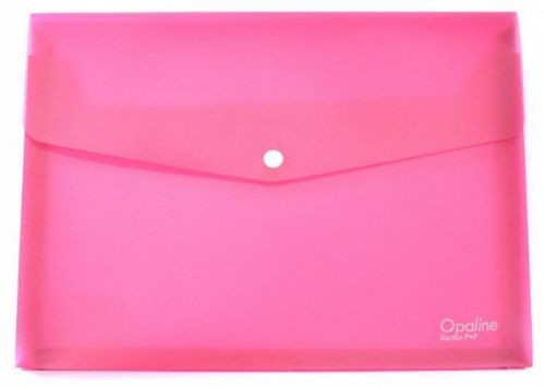 Karton P+P Prostorová sloha s drukem - Opaline - růžová - 2-298