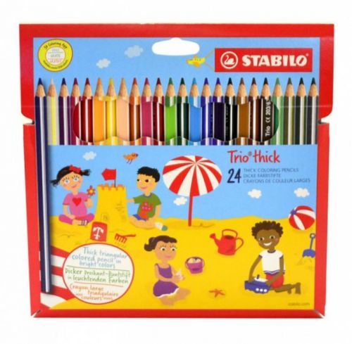 Schwan stabilo Pastelky Stabilo trio 24 ks Wallet - 203/24