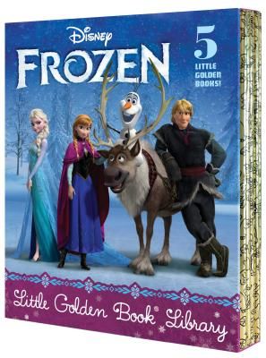 Frozen Little Golden Book Library (Disney Frozen) (Various)(Pevná vazba)