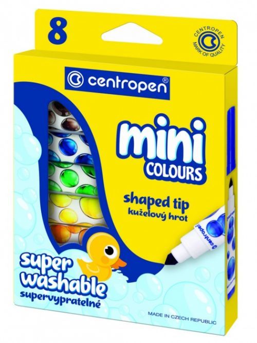 Centropen Značkovače Mini Colours - sada 8 ks 8070/8