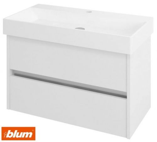 SAPHO NIRONA umyvadlová skříňka 82x51,5x43 cm, bílá NR085