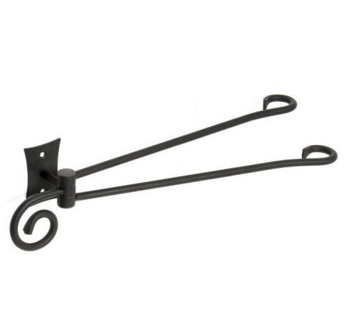 SAPHO REBECCA držák ručníků dvojitý otočný, 300mm, černá CC021