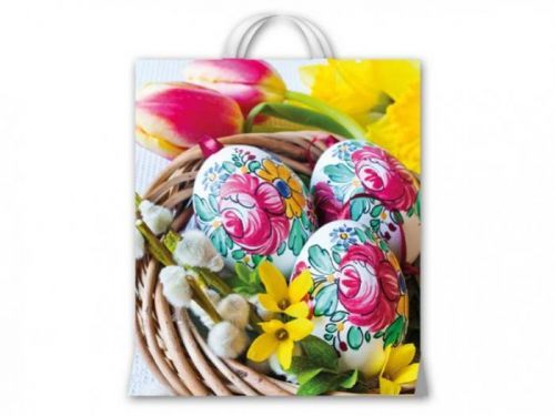 MFP Igelitová taška - velikonoční - vzor 9 - 40 x 46 x 8 cm - 5251024