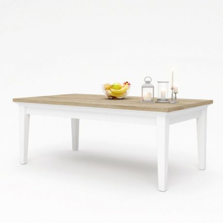 Rozkládací jídelní stůl Paris 79870 bílý/dub - TVI Miss Sixty