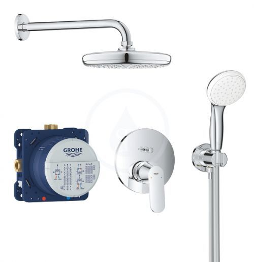 GROHE Eurosmart Cosmopolitan Sprchový set Tempesta 210 s baterií pod omítku, chrom 25219001