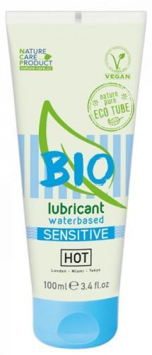 HOT Bio Sensitive – vegánsky lubrikant na báze vody (100ml)