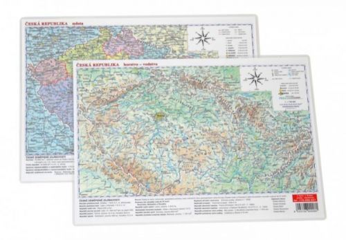 Ostatní Tabulka A4 - Mapa České republiky