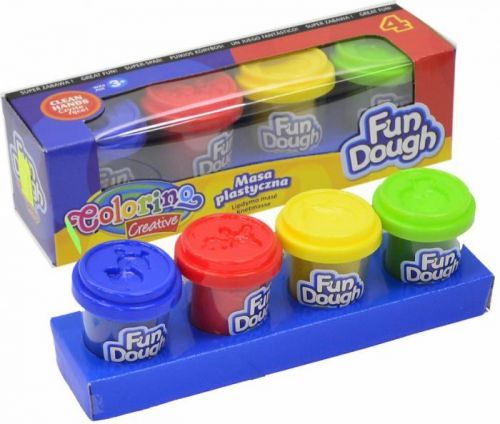 Zet servis Modelovací hmota - Colorino Fun Dough - 10 ks
