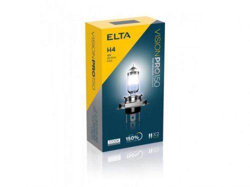 ELTA H4 VisionPro plus 150procent 60-55W 12V P43t sada 2ks