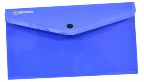 Karton P+P Psaníčko s drukem DL - Ecollection - modrá - 2-625