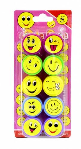 Ostatní Razítková sada 10 ks - Smile - PK60-1