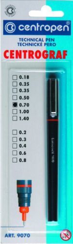 Centropen Technické trubičkové pero 0.70 - 9070/1