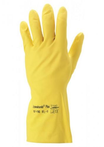 Rukavice úklidové Ansell ECONOHANDS PLUS 87-190 latex 10