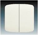 ABB Tango kryt vypínače dělený slonová kost 3558A-A652 C