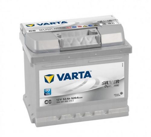 Autobaterie 52Ah Varta Silver Dynamic C6