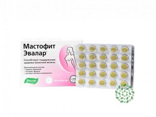 Evalar Mastofit 100 tabliet/ 0,2g