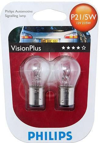 Philips P21/5W Vision Plus 12V 12499VPB2