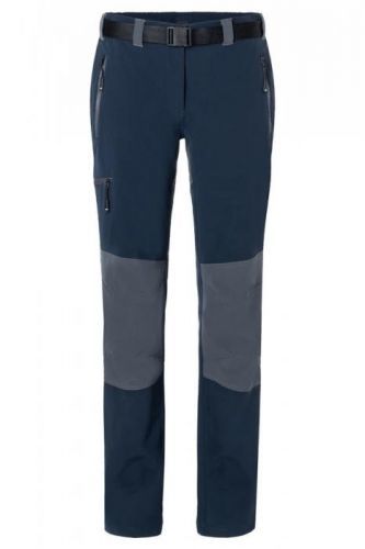 Dámské trekingové kalhoty JN1205 - Tmavě šedá / černá | XS