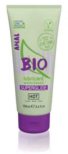 HOT BIO Superglide - Vegan Water Based Anal Lubricant (100ml)