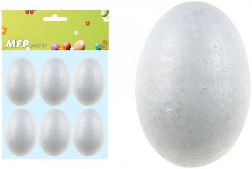 Vajíčko 6cm hladké, velikonoční dekorace, 6ks