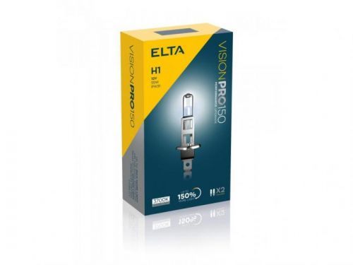 ELTA H1 VisionPro plus 150procent 55W 12V P14,5s sada 2ks