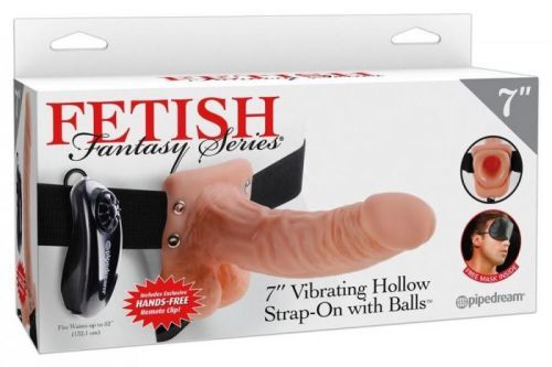 Fetish Strap-on 7 - Adjustable vibrator (natural)