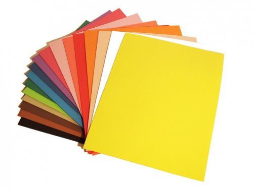 Duhová planeta Pěnová guma - žlutá 20 x 30 cm