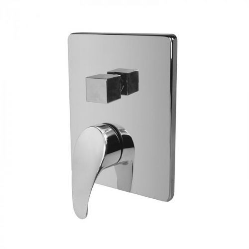 MEREO Sonáta sprchová baterie podomítková s trojcestným přepínačem, Mbox, hranatý kryt CB60157C