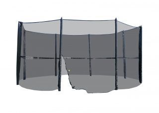 Vnější ochranná síť bez tyčí na trampolínu 183 - 490 cm