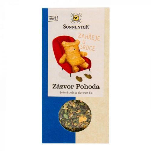 Čaj Zázvor Pohoda sypaný 60 g BIO SONNENTOR