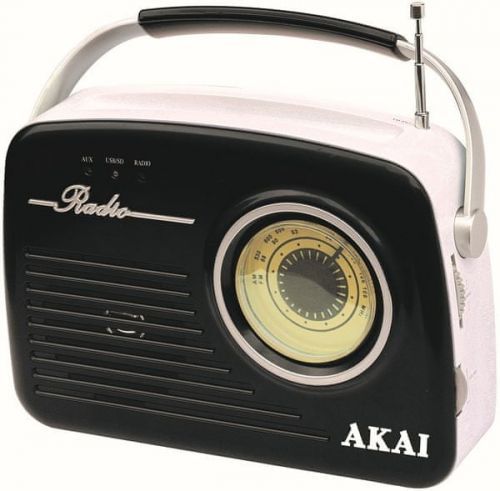 Akai Apr-11r/B, Černá/Bílá