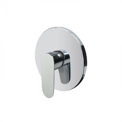 MEREO Sprchová baterie podomítková bez přepínače, Mbox, kulatý kryt, Viana, chrom CBE60105A
