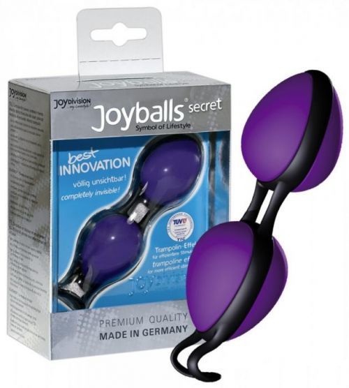 Tajné guličky rozkoše - fialové/čierne (Joyballs)
