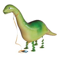 Chodící balónek Brontosaurus