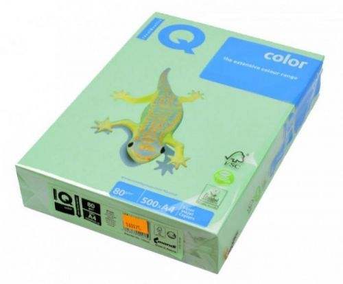 Europapier IQ Color - kopírovací papír A4-80g/m2 MG28 středně zelený