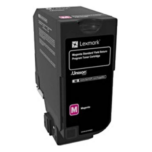 Lexmark originální toner 84C2HM0, magenta, 16000str., return, Lexmark CX725de, CX725dhe, CX725dthe