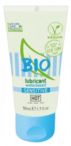 HOT Bio Sensitive – vegánsky lubrikant na báze vody (50ml)