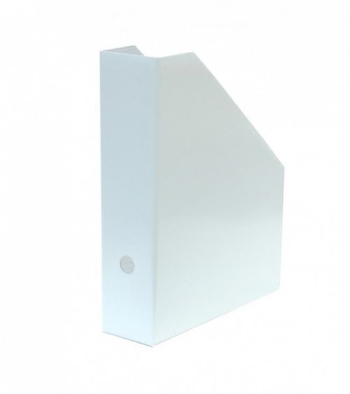 Hit Archivní box seříznutý bílý