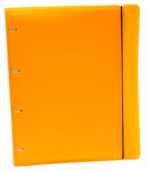 Karton P+P Karis blok A4 - Opaline Plus - oranžová - 2-216