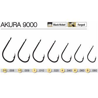 Háčky Trabucco Akura 9000 15ks|vel.2